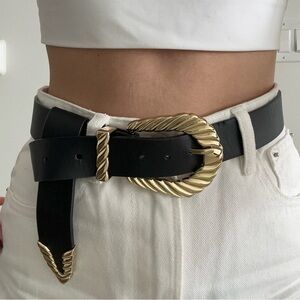 Gold Buckle Belt